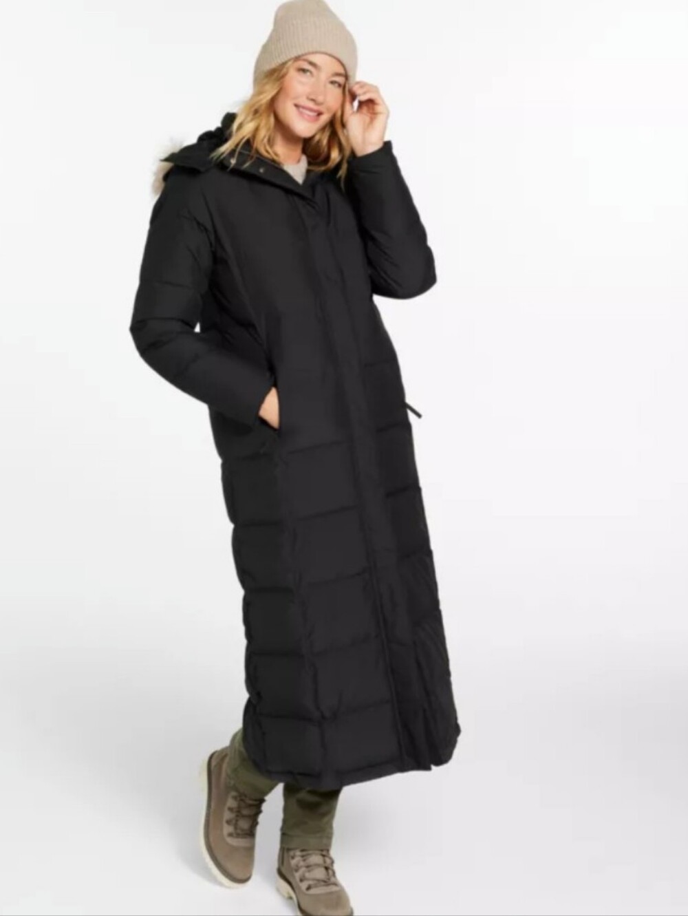 LL Bean Long Ultrawarm Puffer Coat